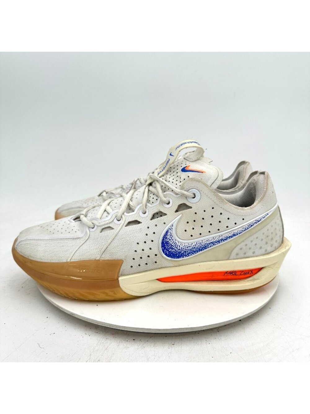 Nike Air Zoom GT Cut 3 FP Men Size 13 HJ8206-100 White Blueprint Pack Shoes